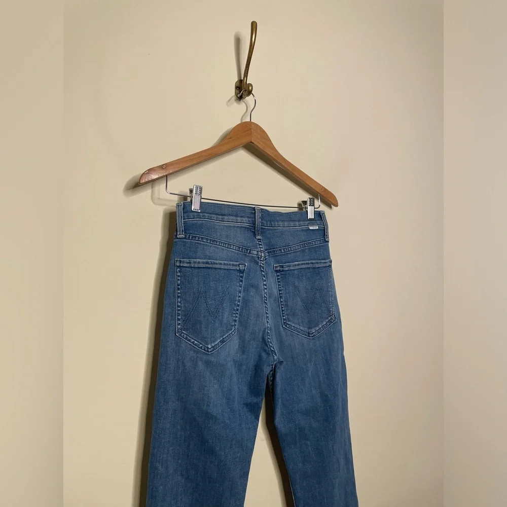 MOTHER The Mid Rise Ridder Ankle in Wish On A Star Jeans